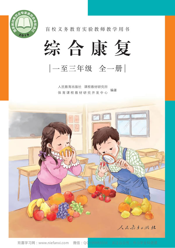 盲校小学综合康复 一至三年级全一册